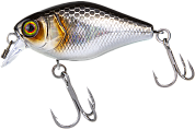 Воблер Jackall Chubby 41F SR Silent #HL Silver & Black
