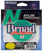 Леска Owner Broad Natural Clear 150м 0,22мм