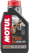 Моторное масло Motul 7100 4T 20W50 (1л)