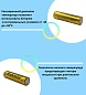 Литиевый аккумулятор Rakieta 12000 mAh (18650) 3.7V