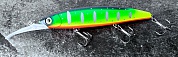 Воблер Grows Culture Balisong Minnow Longbill 130 #18 Mat Green Yamame