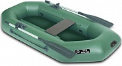 Надувная лодка ПВХ «Три Акулы» LTA 220 цвет зелёный