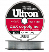 Леска Ultron ZEX copolymer 30м 0,10мм