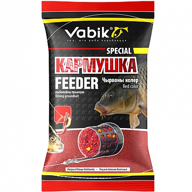 Прикормка Vabik Special Feeder #Красный