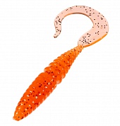 Приманка ZUB Twist 50мм 0,8гр #250 морковный с блёстками