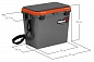 Ящик рыболовный зимний Helios FishBox односекционный 19л серый/оранжевый